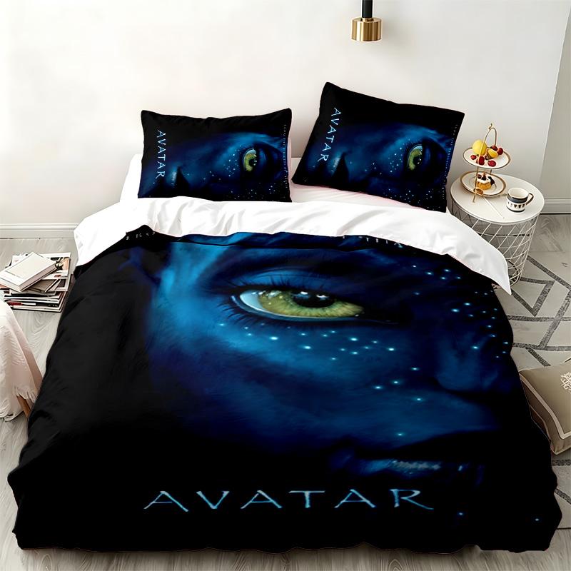 Avatar 3pc set Perfect for bedroom use Comfortable bedding set includes a duvet cover and two pillowcases Ideal birthday or Christmas gift
