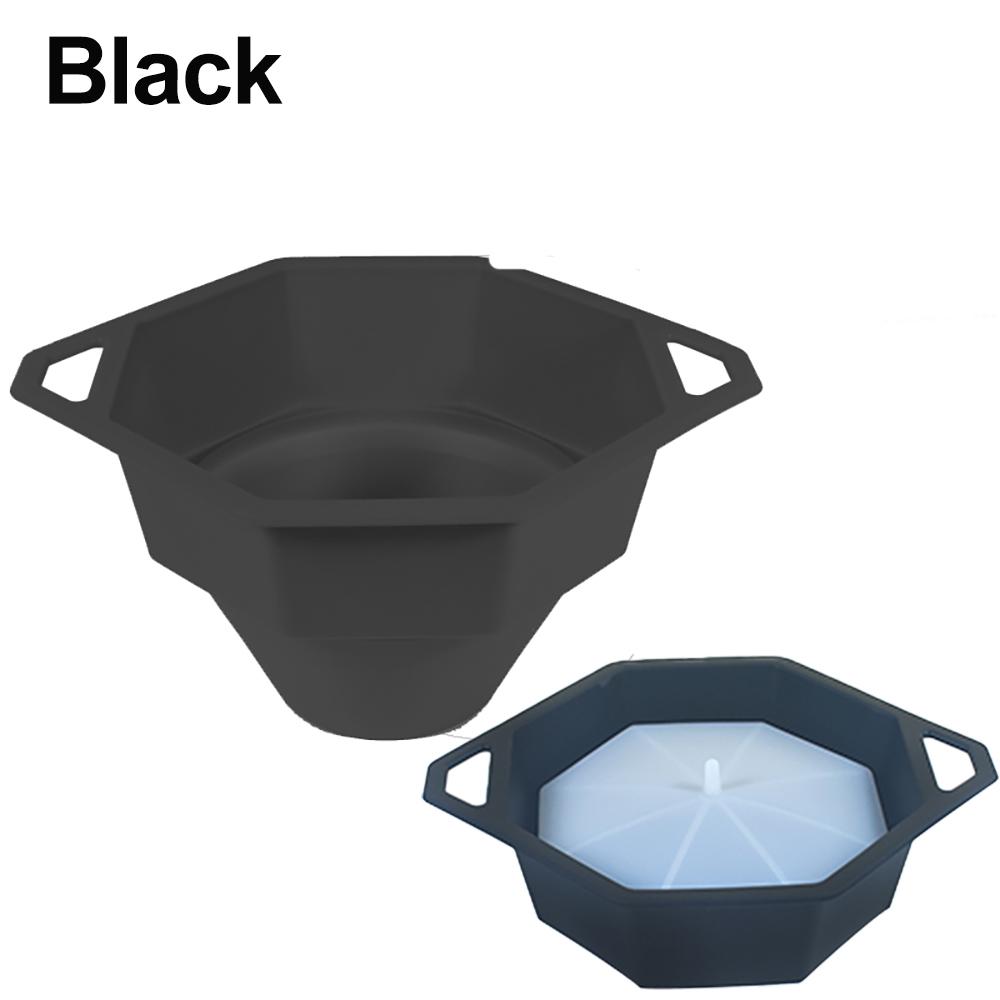 1шт силиконовая миска для попкорна в микроволновой печи, самодельная попкорница с крышкой, миска для попкорна, самодельные цветные кухонные принадлежности для выпечки большой емкости