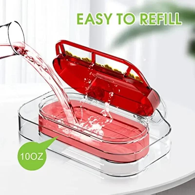 Hummingbird Feeder with 4 Feeding Ports - Strong Suction Cups Window Hanging Bird Feeder, Garden Bird Water Drinker Bottle
