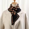New Korean Style Knitted Shawl Scarf Women Winter Black White Checkered Plaids Grids Scarf Pashmina Shawls