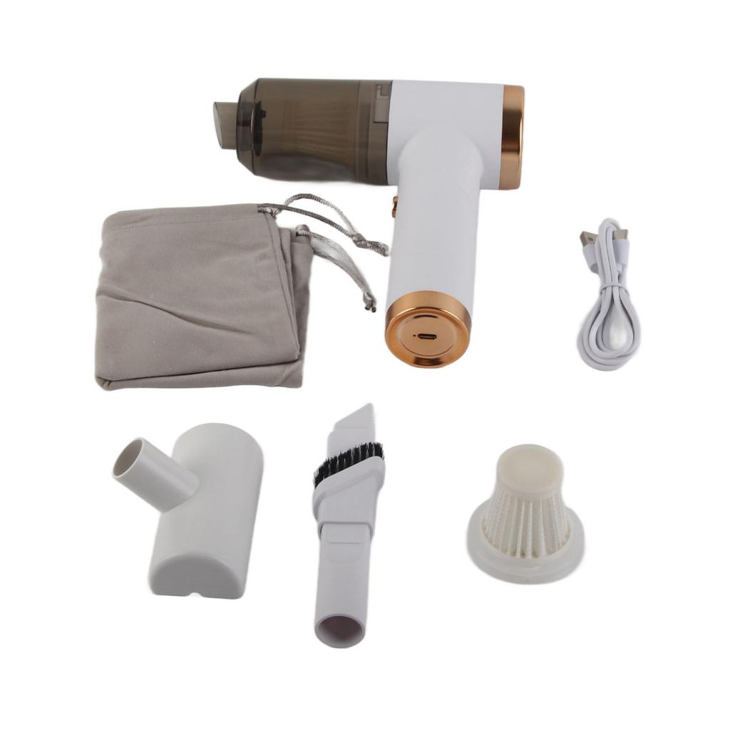 Mini Portable Cordless Handheld Vacuum Cleaner 9000PA Powerful Suction Tiny Car Vacuum Cleaner USB