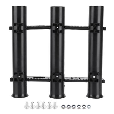 Уличная Рыбалка Вертикальная 3-секционная Стойка для Удилищ Держатель для Хранения Тубус для Удилищ Кронштейн для Крепления