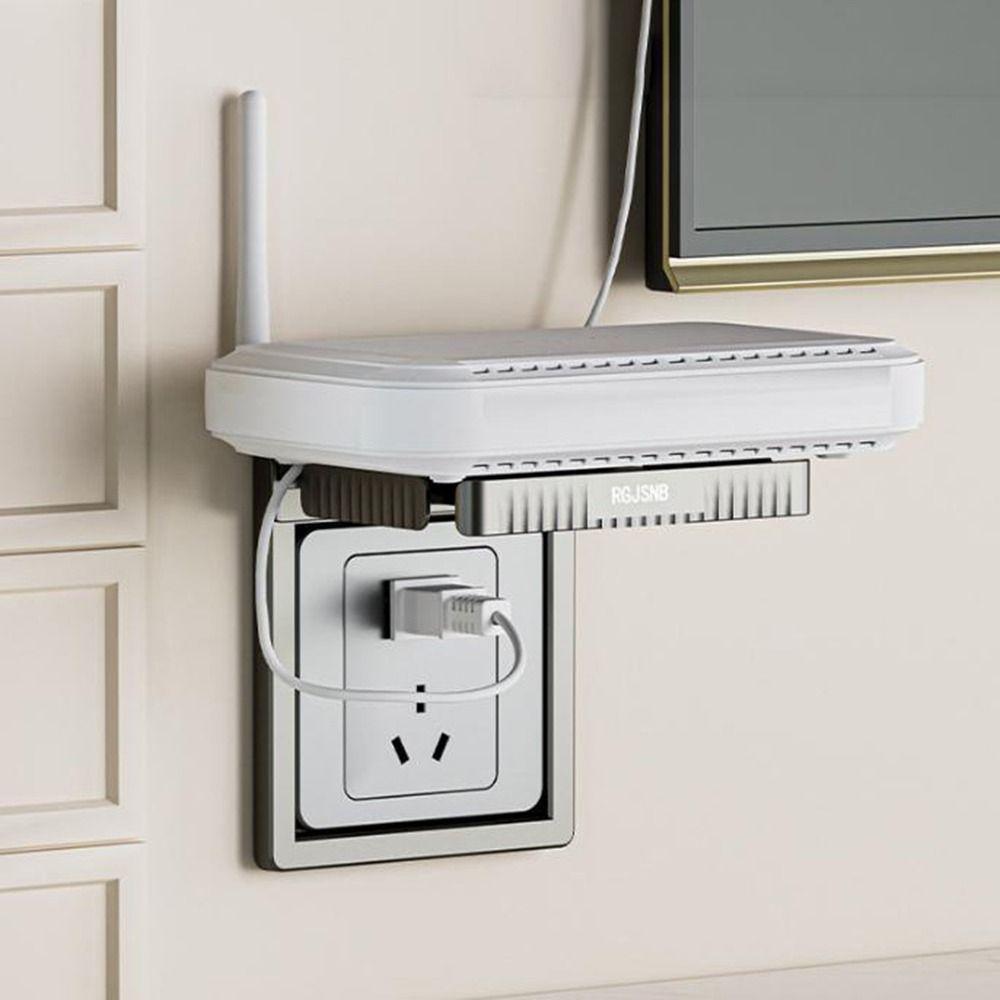 Punch-free Socket Mobile Phone Charging Holder Plastic Socket Storage Racks Bathroom