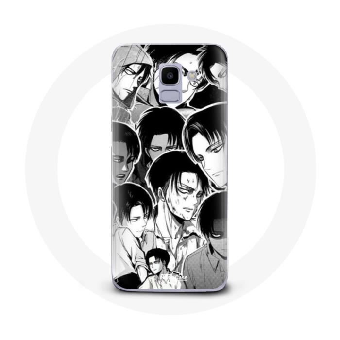 Case for Samsung Galaxy A6 2018 Attack On Titan Manga Levi Ackerman