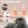 1Pcs Universal Pet Feeding Nipple Mini Cat Silicone Feeding Pacifier For Newborn