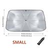 Umbrella Sunshade Car Sunshade Car Sunblock Telescopic Sun Block Heat Insulation Front Windshield Sunshade