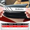 2PCS Car Rear View Mirror Side Stripe Badge 3D Sticker Car Styling For Outback Crosstrek XV Forester BRZ Legacy Impreza WRX 2006 STI Ascent