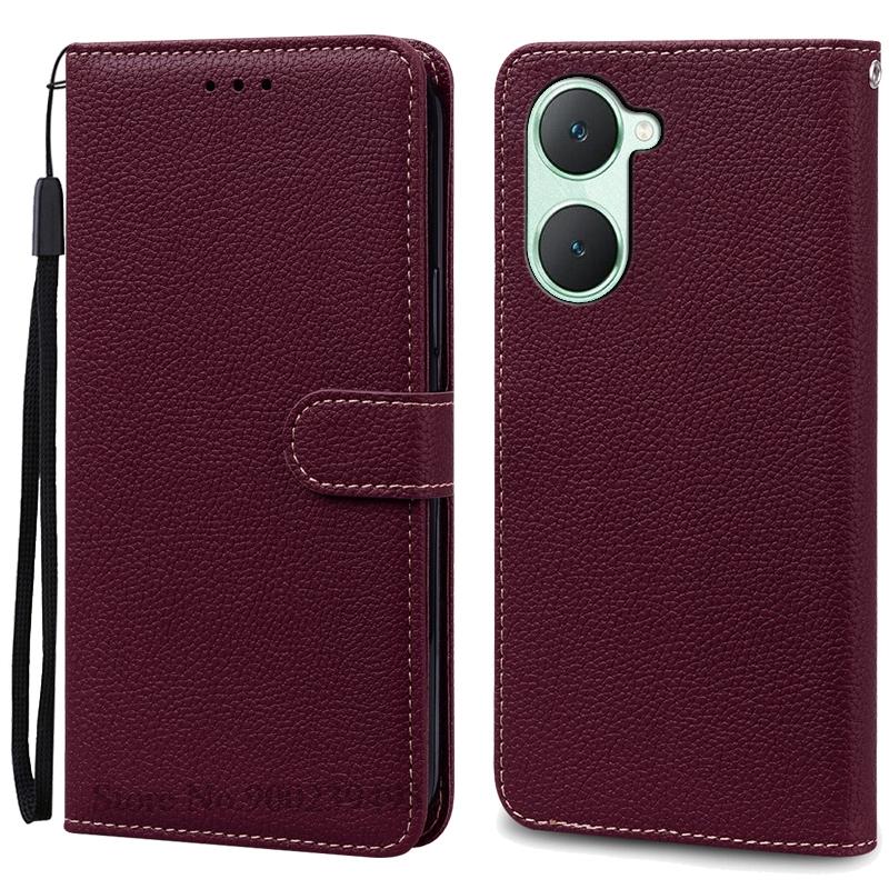 Для Vivo Y18 чехол кожаный кошелек раскладной телефон чехол для Vivo Y18 VivoY18 Y 18 чехол для Vivo Y18 чехол Fundas Shell