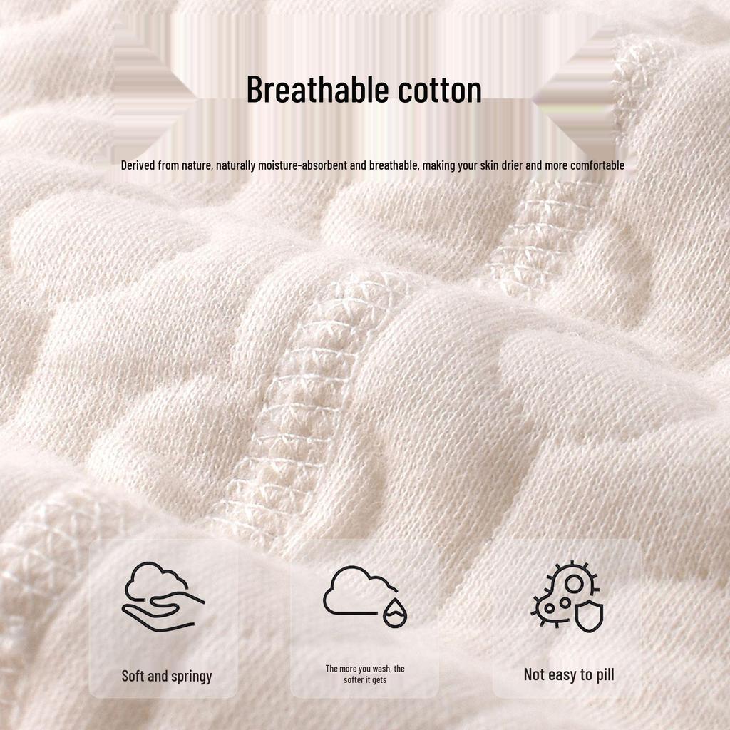 Thickened Baby Split-Leg Romper: Boys & Girls Crawling Onesie for Spring, Autumn, Winter