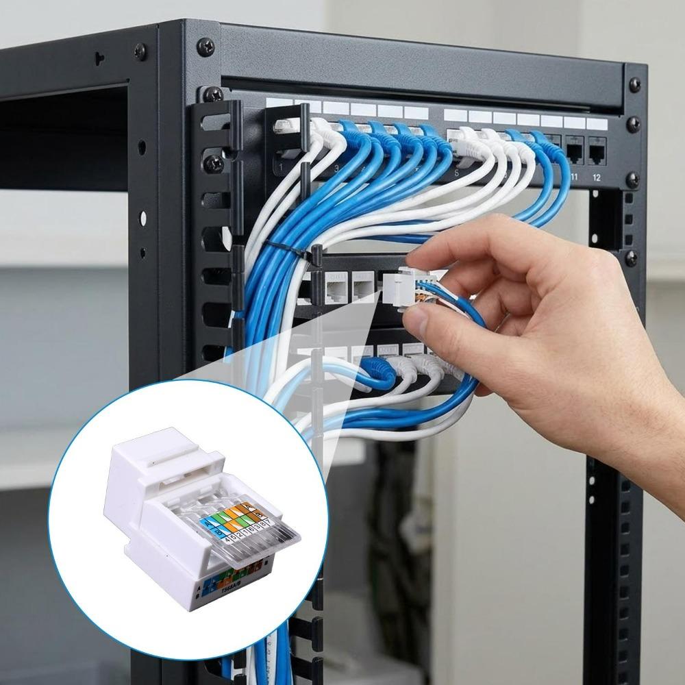 1-10 шт. Cat5e Cat6 Без Инструмента Keystone Jack Разъем Адаптер, Keystone Модуль Разъем Сетевой Ethernet LAN Кабель Cat6