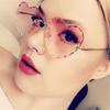 Love Heart Thin Metal Frame SunGlasses for Women Eyewear Heart-Shaped Sunglasses Heart Sunglasses