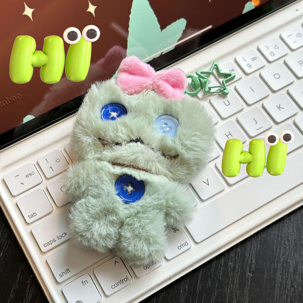 Сделай сам мультяшный плюшевый брелок-куклу и брошь - Милое украшение для сумок