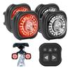 Bicycle Multifunctional Smart Bicycle LED Rear Front Tail Brake Turn Emergency Signal 7 Modes High Easy Magnetic IP67 USB Road Mountain Night Outdoor