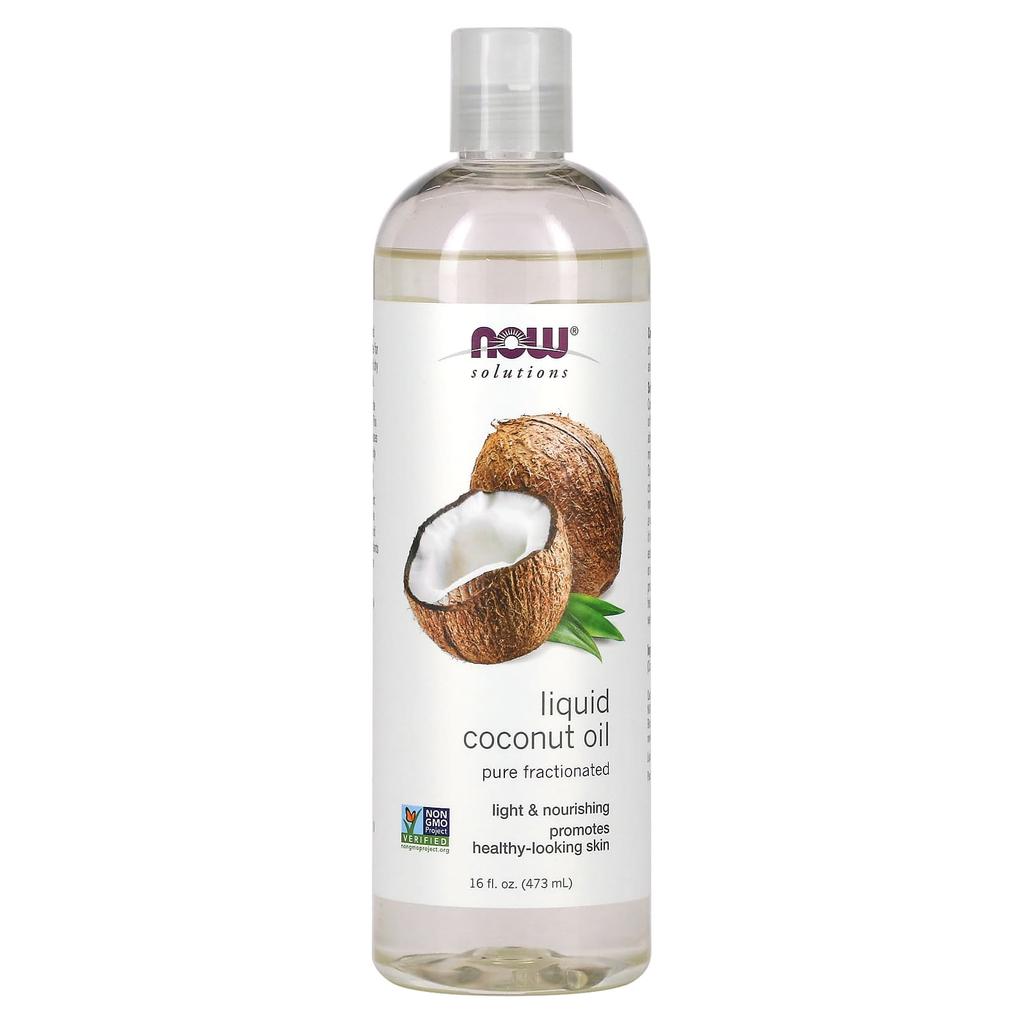 Solutions, Liquid Coconut Oil, Pure Fraction, 473Ml (16 Fl Oz)