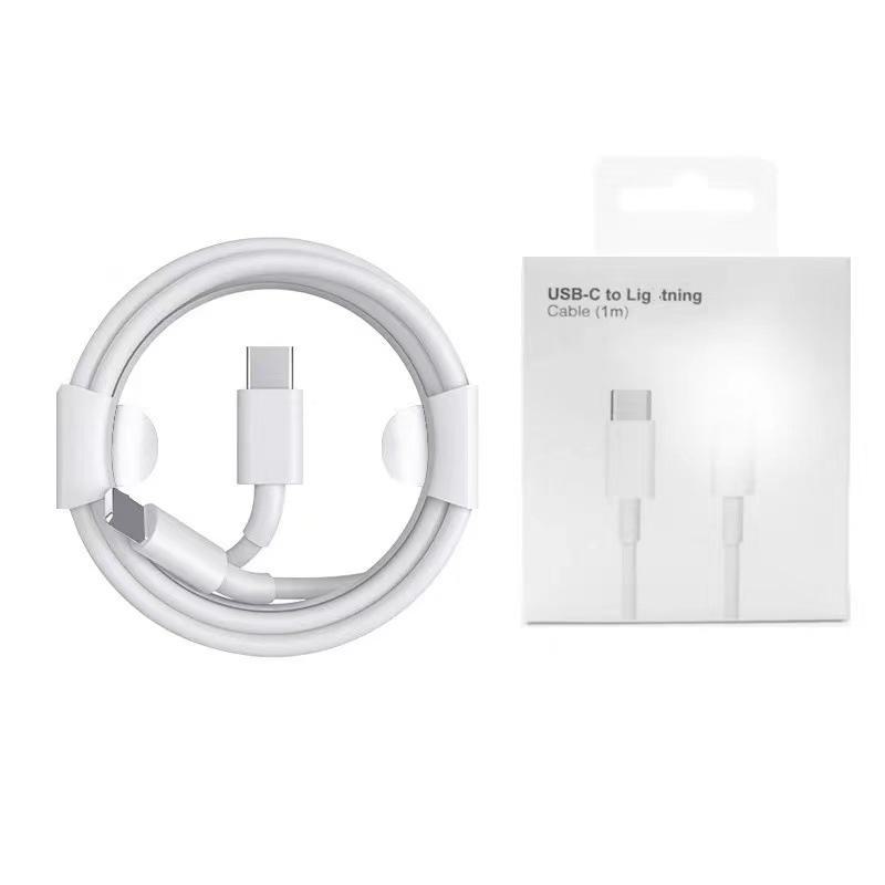 Совместимый с Apple USB-кабель для быстрой зарядки iPhone мощностью 20 Вт PD