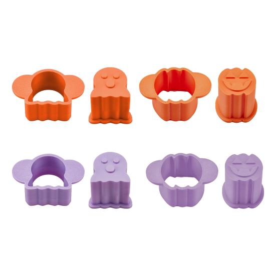 Набор форм для кейк-попсов на Хэллоуин Тыква и Привидение Пресс для выпечки печенья, конфет, пищевой набор для выпечки кейк-попсов