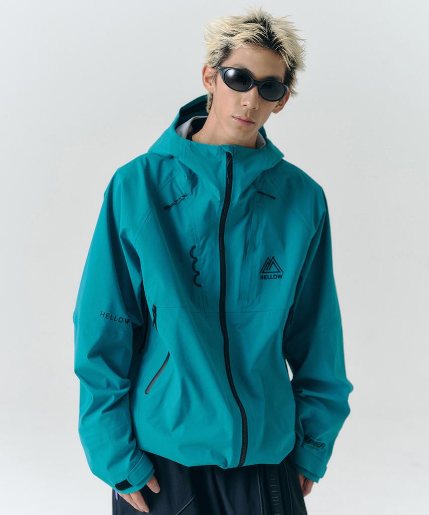 Hellow 25 Aura 3L Jacket Viridian Green
