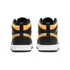 Air Jordan 1 Mid PS Black University Gold Kids Sneakers White Pollen 640734-177