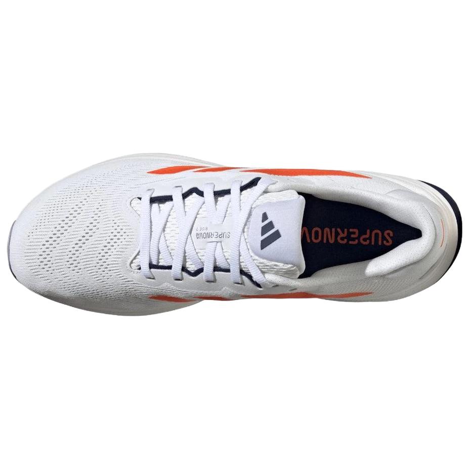 adidas Supernova Rise 2 Удобные Универсальные Дышащие Поддерживающие Беговые Кроссовки Мужские кроссовки Белый Оранжевый JR4642