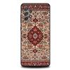 Арабский Персидский Ковер Цветочная Живопись Чехол для Телефона Для Samsung S 25,24,23,22,30,21,10,9,Ultra,Plus,Lite,FE,4,5G Черный Мягкий Чехол