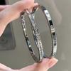 Stainless Steel Ring Stacking Bracelet Women Plated Couple Holiday Gift Fashion Bracelet Party Jewelry