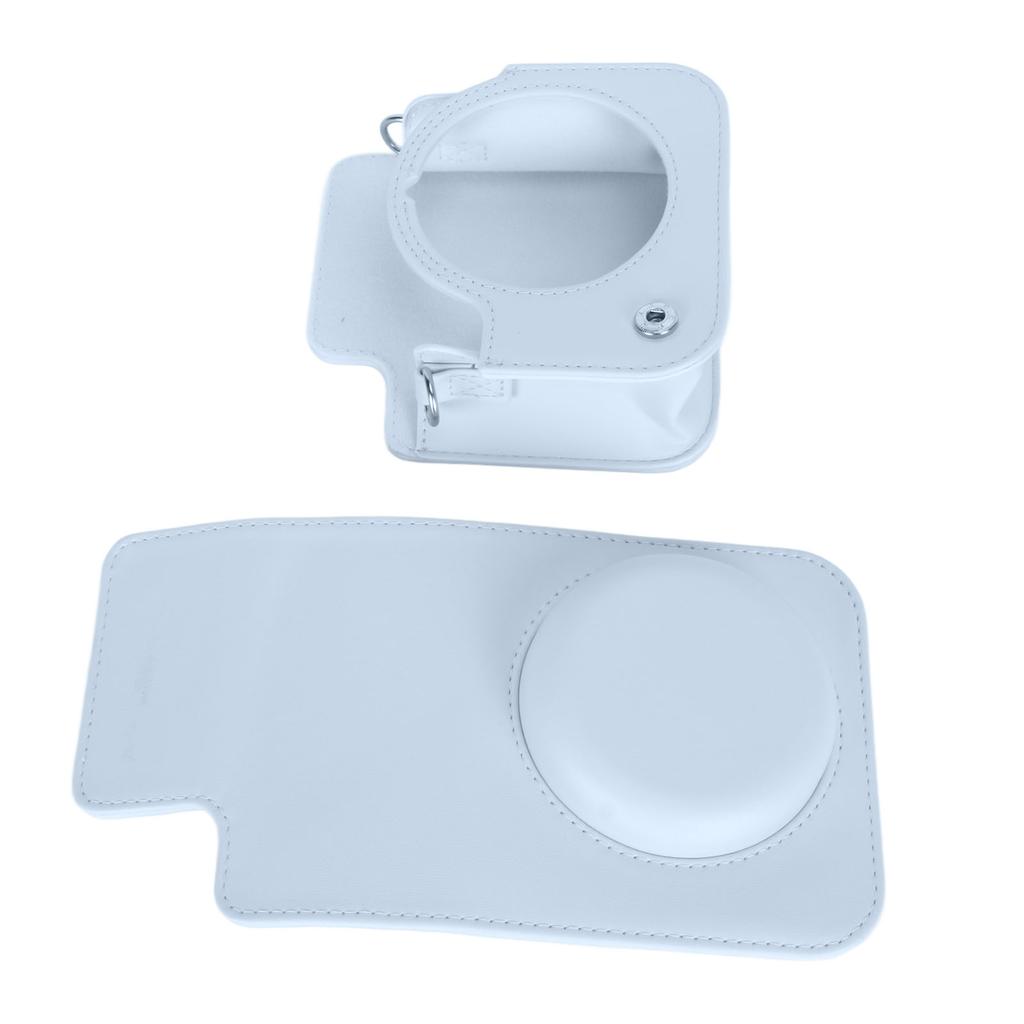 Чехол для камеры из искусственной кожи, защитный чехол-сумка для камеры с регулируемым плечевым ремнем для Fuji Instax Mini 12