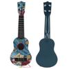 Kids Toy Ukulele Mini Plastic Guitar Musical Instrument for Preschool Children GiftBlue