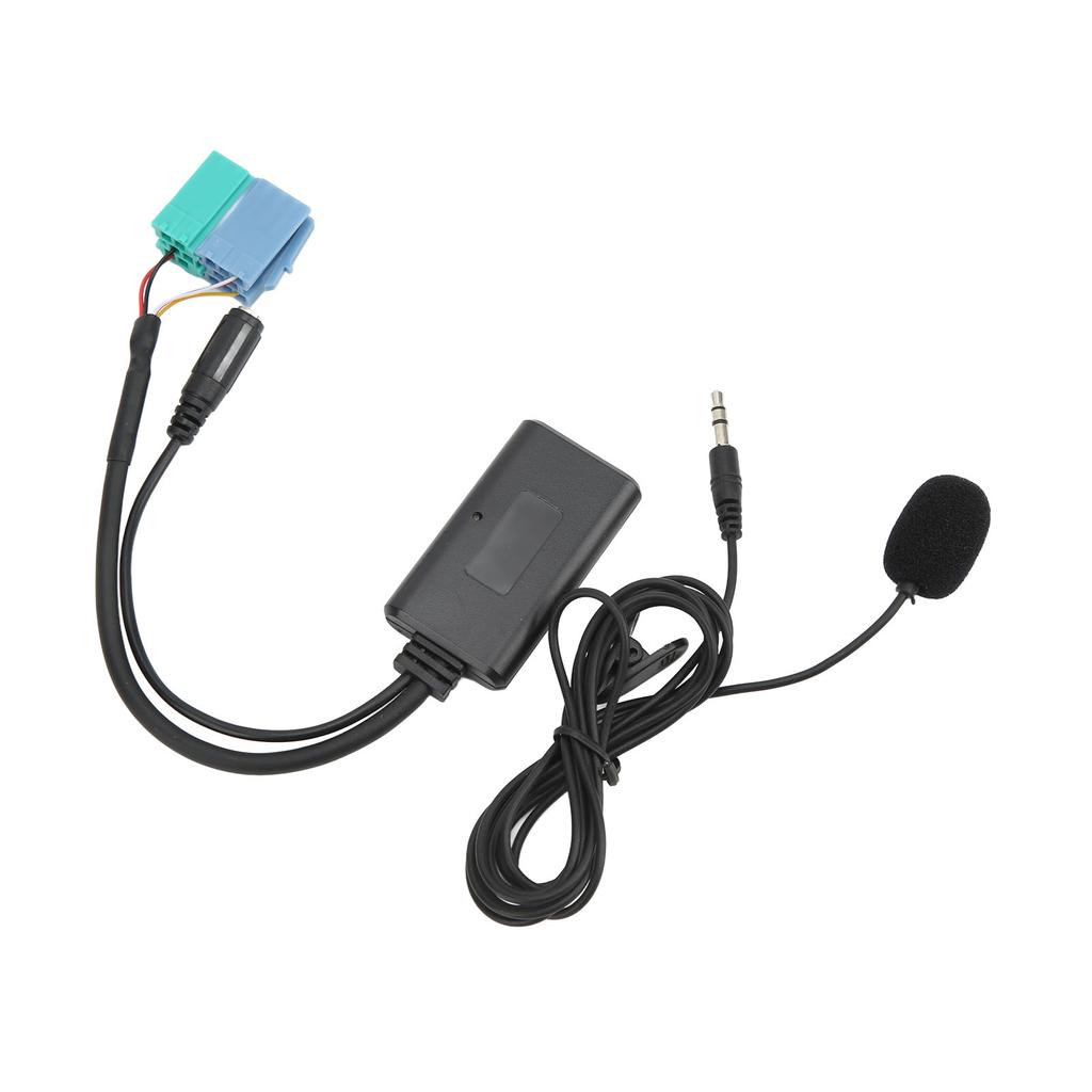 Автомобильный беспроводной аудиоадаптер AUX-входа, провод Bluetooth 5.0 с заменой микрофона для Becker