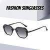 Men'S New Vintage Punk Uv400 Sunglasses Stylish Travel & Driving Uv Protection Eyewear Unisex Luxury Eye-Protecting Sunglasses