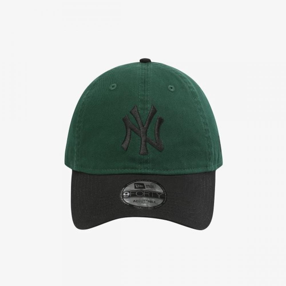 New Era Basic Tone Unstructured Ballcap Dark Green 15216768