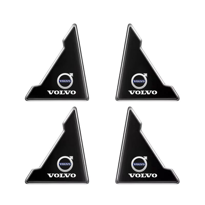 2/4Pcs Car Door Corner Protection Sticker Dash-proof Buffer Decals For Volvo XC90 V90 V60 XC60 V40 EC40 EX40 S80 S60 S90 C40 XC4
