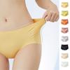 Women'S Menstrual Panties Mid-Waist Cotton Postpartum Women'S Panties Fully Covered Panties