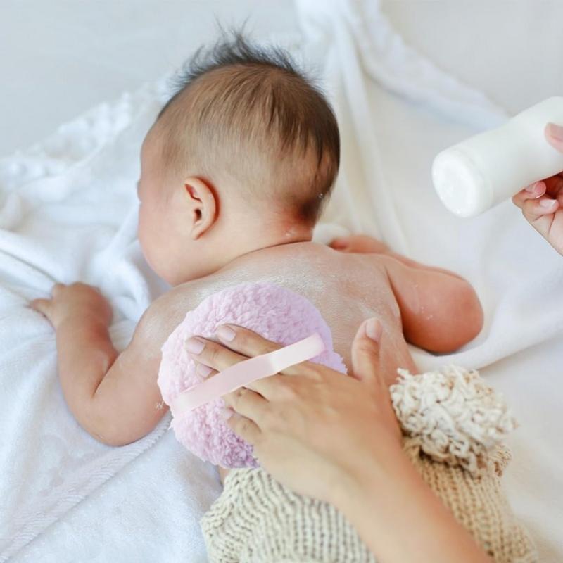 15 см Очень большая пуховка для пудры, очень большая, с длинным плюшем, аппликатор для пудры для тела, легко держать, очень большие пуховки для пудры для тела, лица