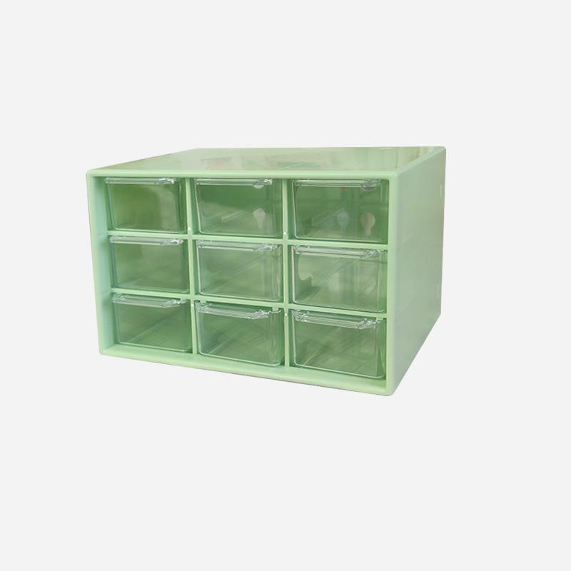 Очаровательный настольный органайзер с 9 ячейками и ящиком для ноутбука для общежитий