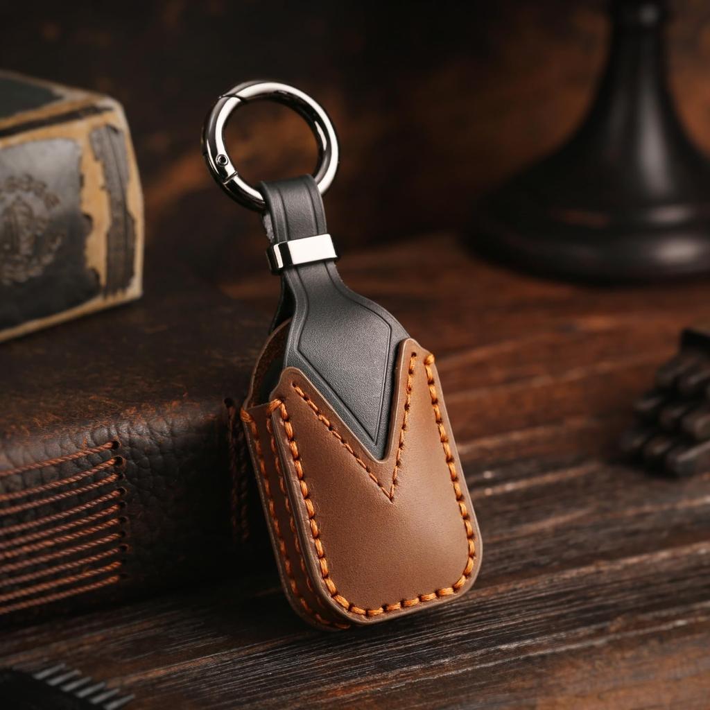 Suzuki Jimny Nodoma JC74W Key Front New Jimny 64 Spacia Custom Key XBEE Genuine Leather Smart Key Custom Dress Up Brown 2 [smasol] Cover, End, Series,