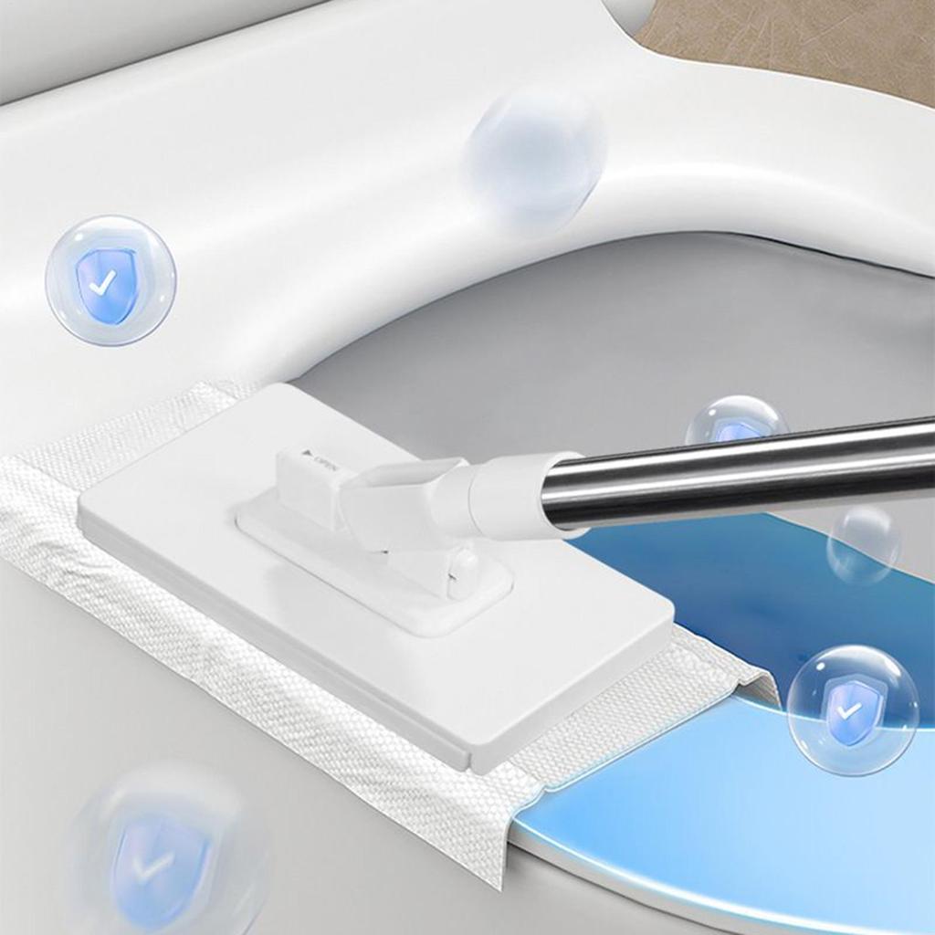 Швабры для уборки пола, швабра для лица без мытья с 4 многоразовыми салфетками, бытовые чистящие средства для шерсти домашних животных, ванной комнаты