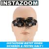 Увеличительные стекла INSTAZOOM, лупа для головы, лупа для лба, увеличительное стекло 20x