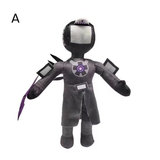 Телевизор Человек Плюшевая Игрушка ПП Хлопок Полностью Наполненный Спикер Мягкая Плюшевая Кукла Коллекционные Подарки для Детей Вентиляторы Украшения Хэллоуина Рождественский День Рождения