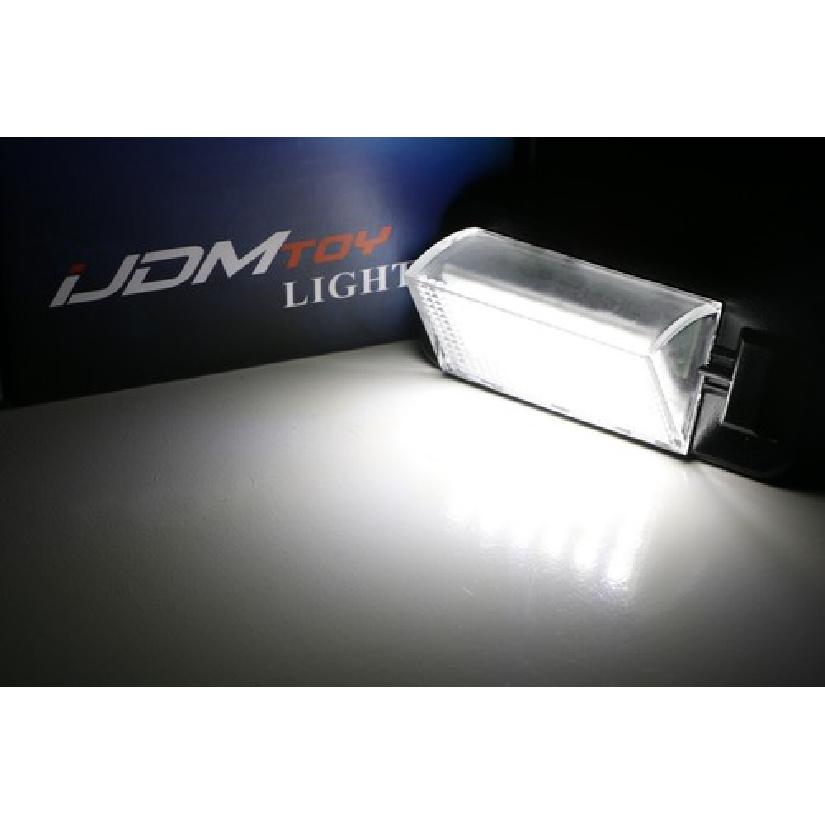 White 18-SMD White LED License Plate Lights For 92-98 BMW E36 3 Series 318i 328i