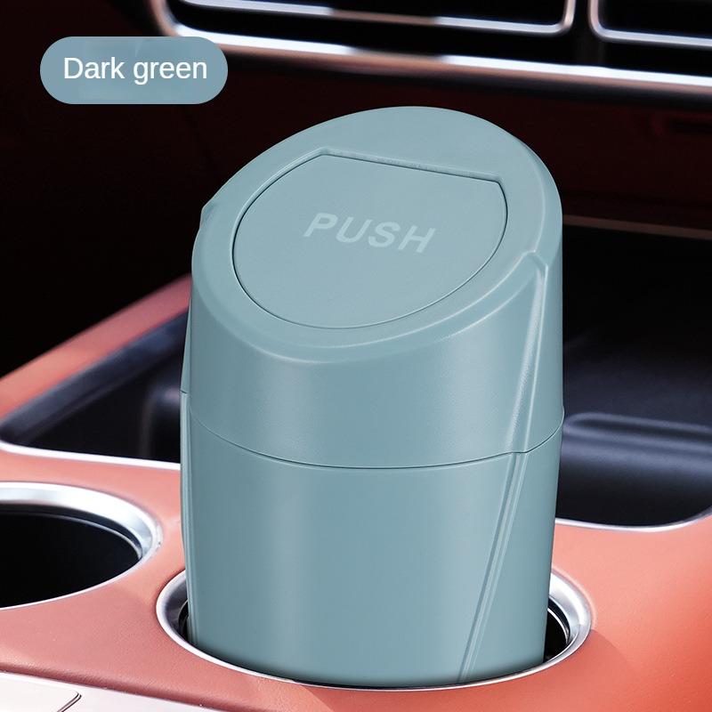 Новый автомобильный мусорный бак, многофункциональный мусорный бак двойного назначения в автомобиле и домашнем мини-автомобильном мусорном баке