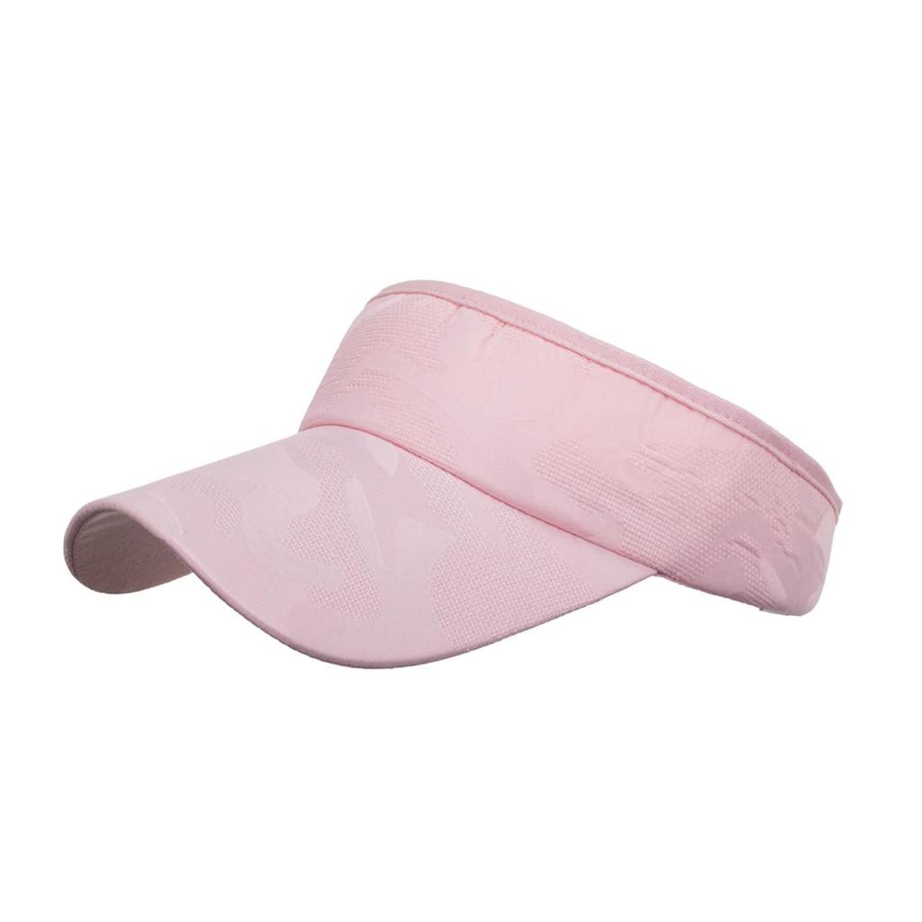 Кепка-козырек камуфляжная CP359 для мужчин, идеально подходит для бега и активного отдыха, одноцветная, (розовый), Женщины,