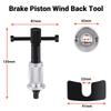 Автомобильный колесный цилиндр, дисковый тормоз, колодка, суппорт, сепаратор, замена поршня, перемотка, разборка, универсальный ручной инструмент для ремонта