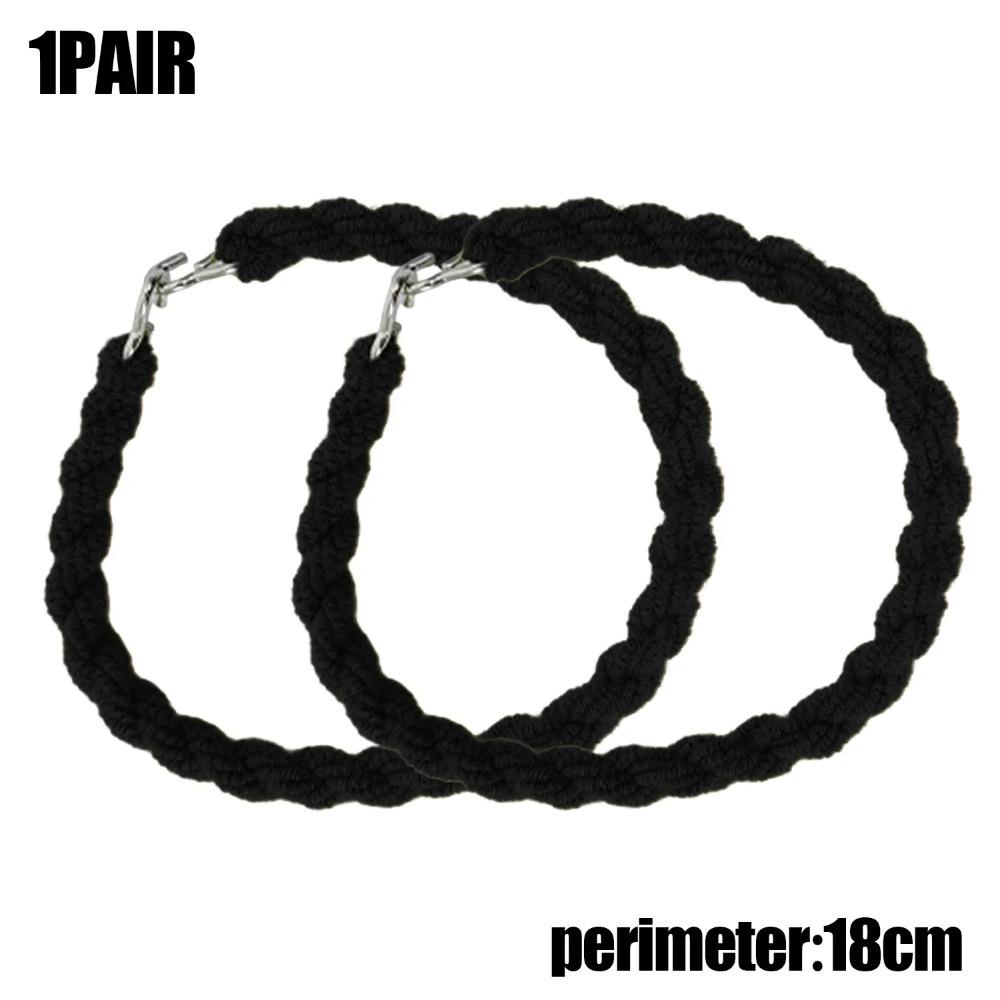 2Pcs Black Green Khaki Leggings Elastic Rope Polyester Riding Boot Rubber Band Outdoor Hiking