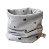 Class A Pure Cotton Baby Snood: Kids' Autumn/Winter Neck Warmer, Windproof Pullover Scarf for Boys & Girls.