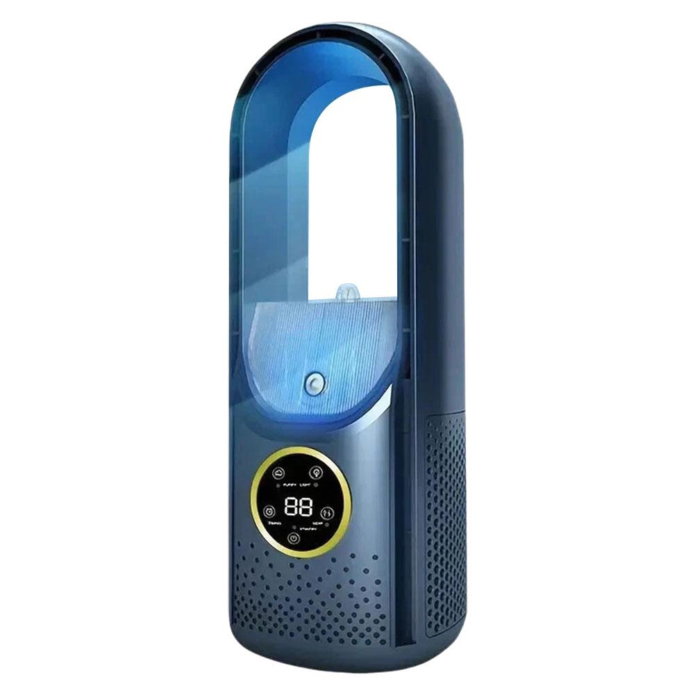 Настольный вентилятор с 6 скоростями и распылением, портативный безлопастной вентилятор, таймер на 6 часов, персональный охлаждающий вентилятор, тихий настольный вентилятор для спальни