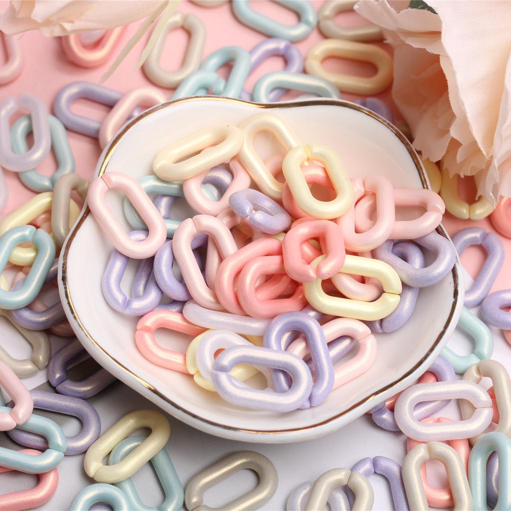 High Quality Chain Beads 200Pcs Macaron Jewelry Making For Accessories Handmade DIY DIY Findings