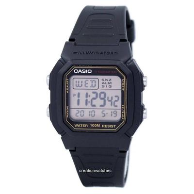 Цифровой осветитель будильника W-800HG-9AVDF W-800HG-9AV Мужские часы