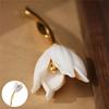 Alloy Resin Corsage Jewelry Gold-Plated Tulip Brooch 2PC Women American Style