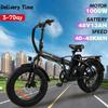 NEW 1000W Aluminum E-Bike 20Inch Fat Tire Beach Snow Fold Electric Bicycle 48V 13AH Lithium Battery Electric Bicycle