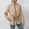 Jacket Women Waterproof Windbreaker Lightweight Rain Jackets With Pockets Packable Raincoats For Women With Hood